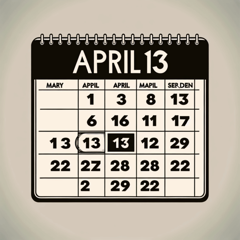 Efemérides 13 de abril