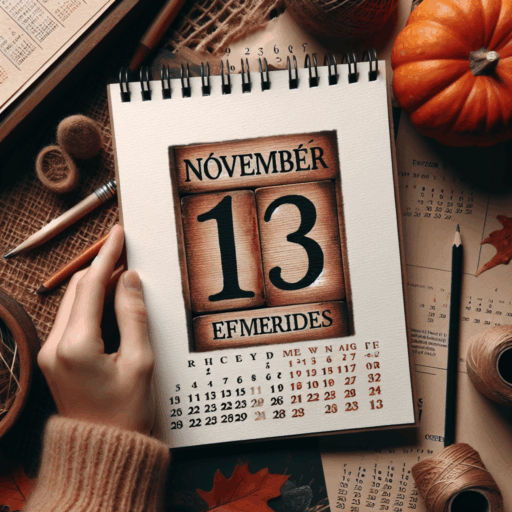 Efemérides 13 de noviembre