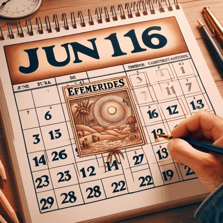 Efemérides 16 de junio
