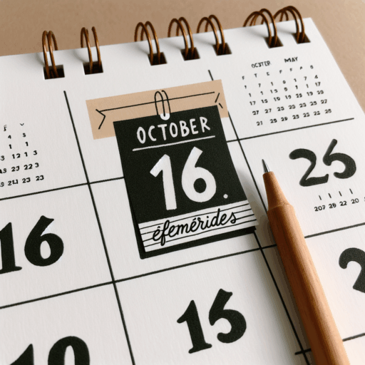 Efemérides 16 de octubre