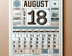 Efemérides 18 de agosto