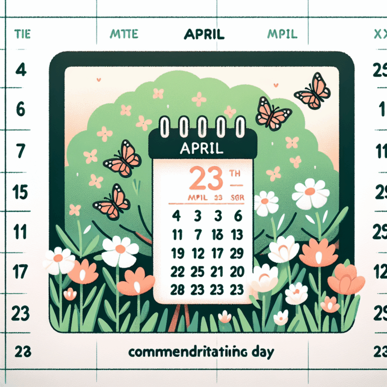 Efemérides 23 de abril