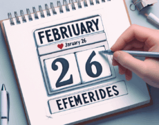 Efemérides 26 de febrero