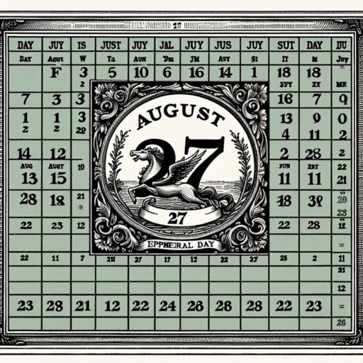Efemérides 27 de agosto