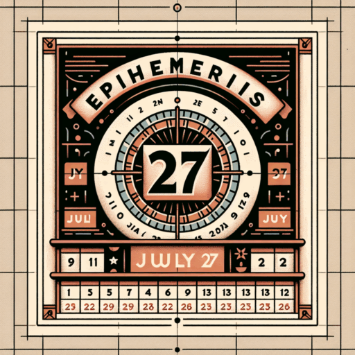 Efemérides 27 de julio