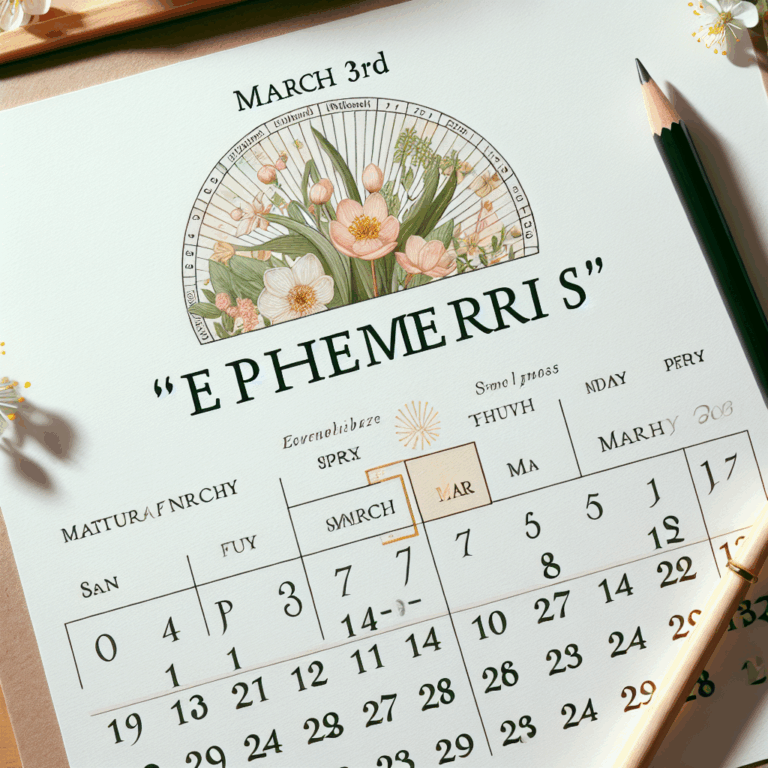Efemérides 3 de marzo