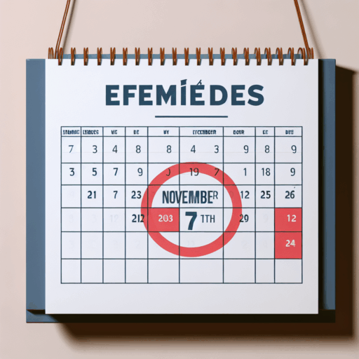 Efemérides 7 de noviembre