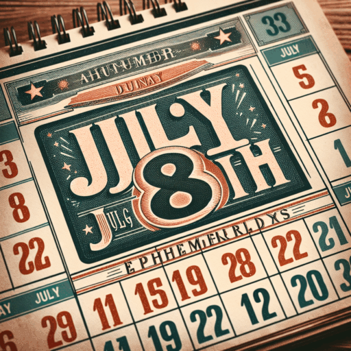 Efemérides 8 de julio
