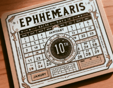 Efemérides 10 de enero