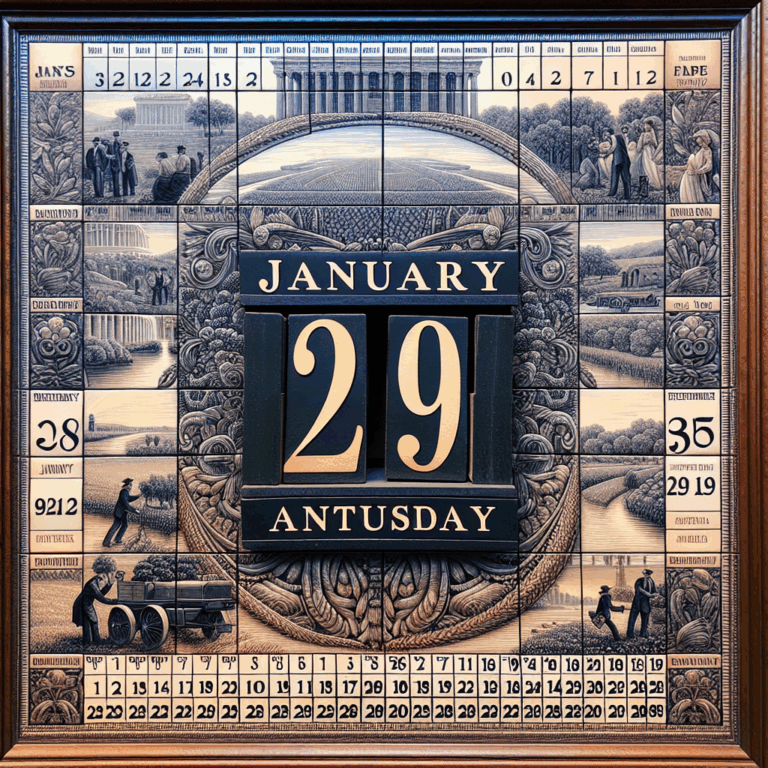 Efemérides 29 de enero