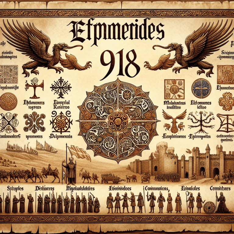 Efemérides 918